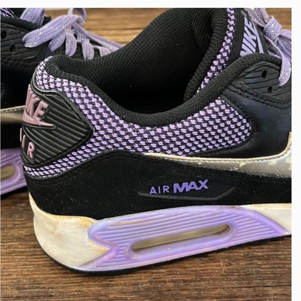 COPY - Nike Air Max purple sneakers platform